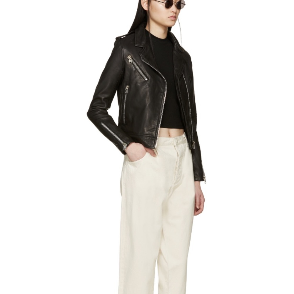 Won Hundred Manila Leather Jacket